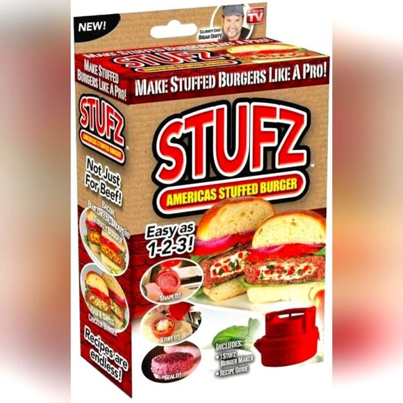 Stufz As Seen On TV Burger Stuffer / Stuffed Hamburger Maker - Picture 1 of 10